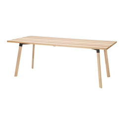 YPPERLIG Table, fr&ecirc;ne - Dining Tables