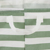 Laundry Bin Stripe Artichoke Rectangle Extra Large 12.5x17.5x10.5 (Set of 2)