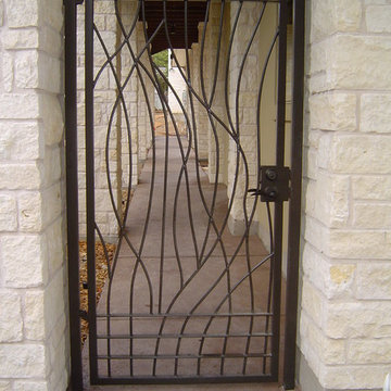 Custom Iron Walk Gates