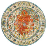 RugPal - Transitional Bianco Round 3'3" Round Camel Area Rug - Bianco is seemingly timeless. Exhibiting the design and construction steeped in tradition, the Bianco collection combines a trendy color palette paired with traditional designs. Bianco radiates elegance. Explore the depth of Bianco and find yourself traveling back in time.