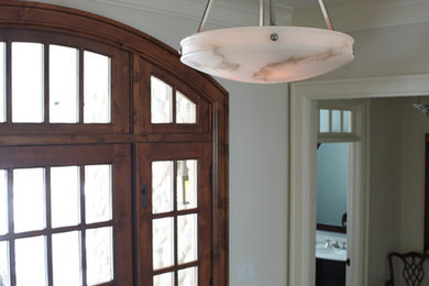 Inspiration for a craftsman entryway remodel in Milwaukee