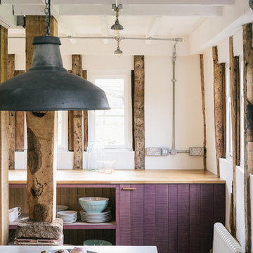 The Hampshire Barn Sebastian Cox Kitchen by deVOL