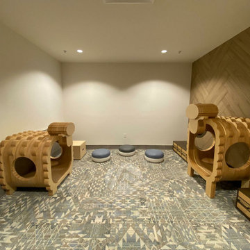 China Custom Furniture Project for Westfield Valencia Town Center in California