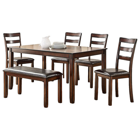 Wooden 6-Piece Dining Set