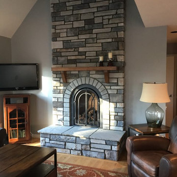 Tim & Kathy's Fireplace Face