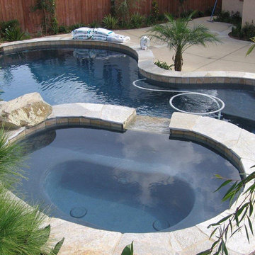 BEAUTIFUL FREEFORM TROPICAL POOLS