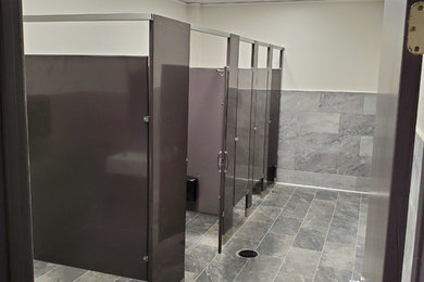 Inspiration for a contemporary bathroom remodel