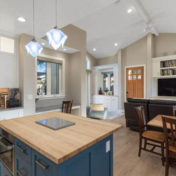Custom Craftsman for Multi-Generational Family in Los Altos