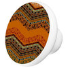 African Pattern Ceramic Cabinet Drawer Knob