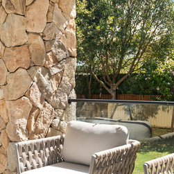 Berwick irregular walling, outdoor kitchen area at Maroubra - Wall Cladding & Stone Veneer