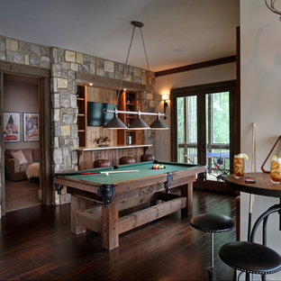 75 Most Popular Rustic Game Room Design Ideas for 2018 - Stylish Rustic Game Room Remodeling ...