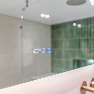 Contemporary Basement Bathroom Transformation