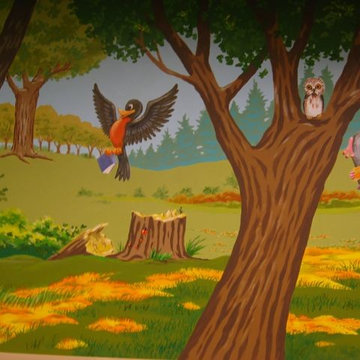 Childrens Library Mural