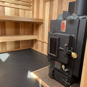 Mobile Sauna With Changing Room