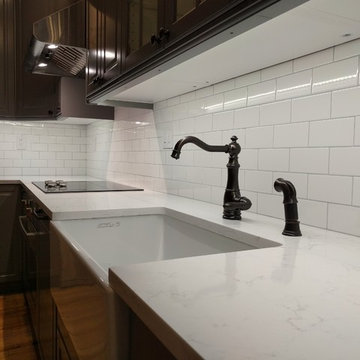 Hoboken IKEA kitchen Makeover Bodbyn Grey