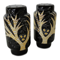 Waylande Gregory Tree of Life Salt and Pepper Shakers - Dinnerware