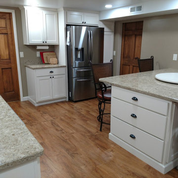 challenging remodel with low ceilings.