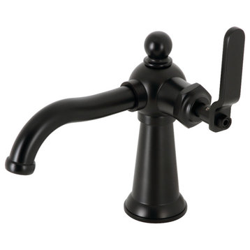 KS3540KL Single-Handle Bathroom Faucet With Push Pop-Up, Matte Black