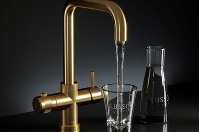 Filtrata 101 Brushed Gold 4 in 1 Boiling Water Kitchen Tap