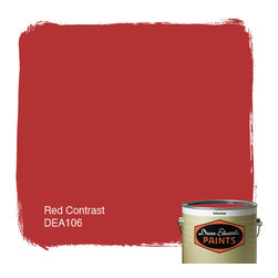 Dunn-Edwards Paints Red Contrast DEA106 - Paint