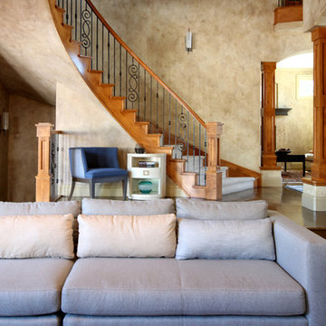 High-End Lowry Home: Living Room