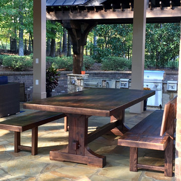 Emerson Trestle | Outdoor Dining Table