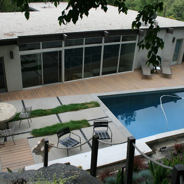 Timber Tech Composite pool deck.