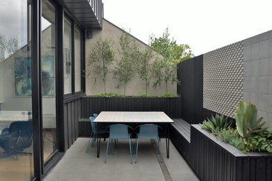 This is an example of a patio in Melbourne.