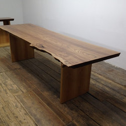 Custom Slab Dining Tables with Natural Edge - Products