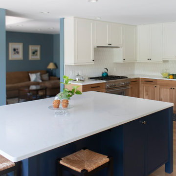 Two-Toned Baker's Kitchen