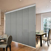 Lucienne 5-Panel Track Extendable Vertical Blinds 58-110"W