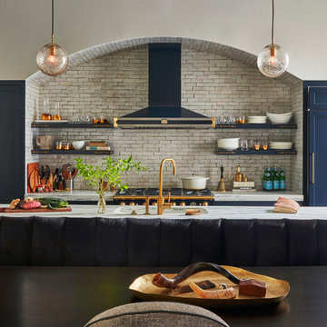 zellige terracotta tiles showing class and elegance in luxury kitchen design