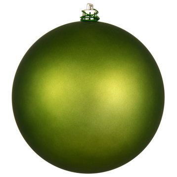 Vickerman N593034DMV 12" Juniper Green Matte Ball Ornament