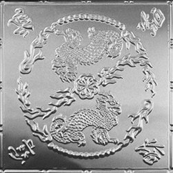 2490 Tin Ceiling Tile -Asian Dragons - Ceiling Tile
