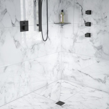 On TREND, Matte Black Shower Finishes