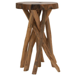 Rustic Accent And Garden Stools by Brimfield & May