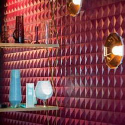 Pyramids 3D wall panels Easts Hotel Canberra - Wall Decor