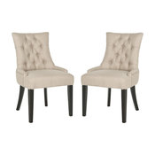 Safavieh Elise Dining Chairs, Set of 2, Egg Shell