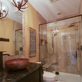 Mediterrane Badezimmer mit Speckstein-Waschbecken/Waschtisch Ideen ... Mediterrane Badezimmer mit Speckstein-Waschbecken/Waschtisch Ideen ...