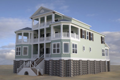 Myrtle Beach, SC Beach Custom Coastal Residence (in design) Rendering