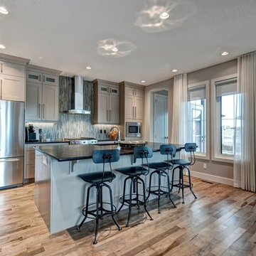 Organik Charisma Hardwood Flooring - Kitchen