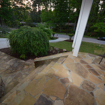 Flagstone Front Porch