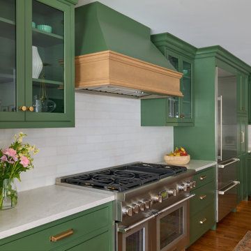 Green BoHo Kitchen