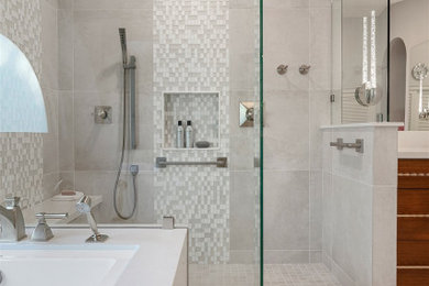 Inspiration for a contemporary bathroom remodel in Phoenix