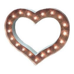 Giant Love Marquee - Light Bulbs
