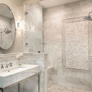 Hampton Carrara Master Bath