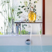 the bath