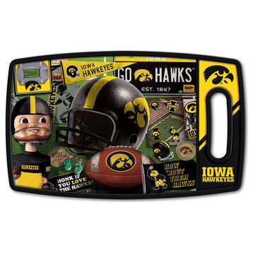 Iowa Hawkeyes Retro Series Cutting Board