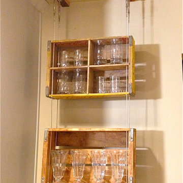 Stainless Steel Cable Suspended Shelving