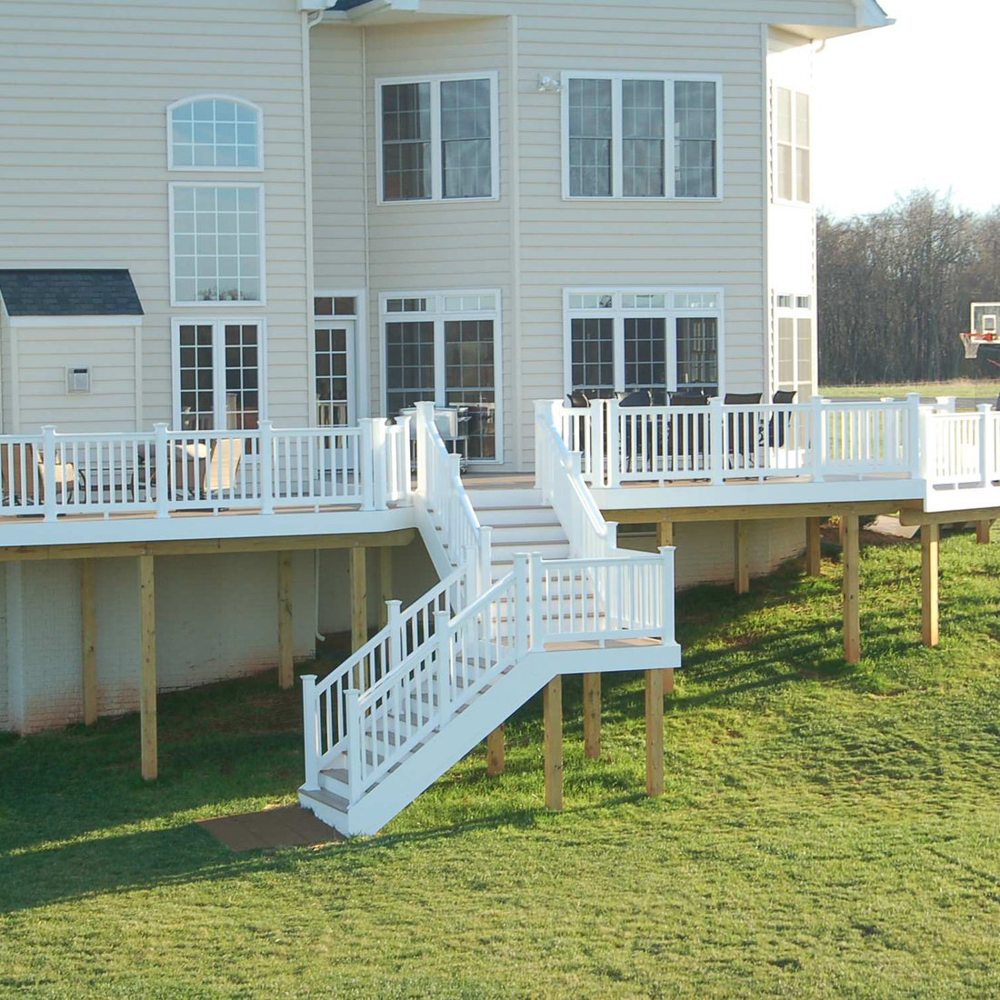 Poolesville Maryland Low Maintenance Deck